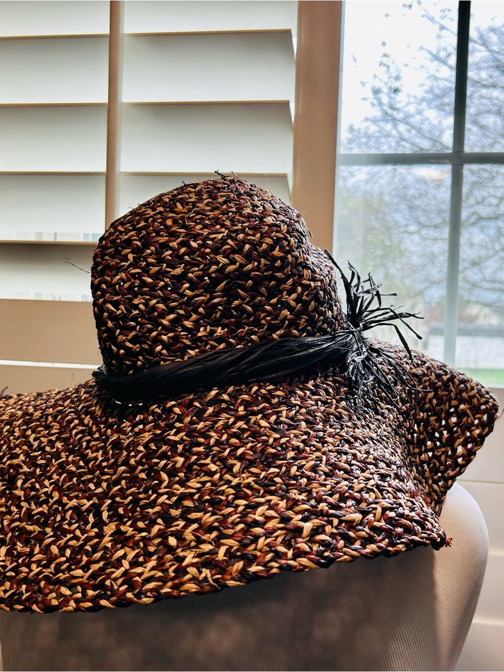 J. Crew woven straw hat